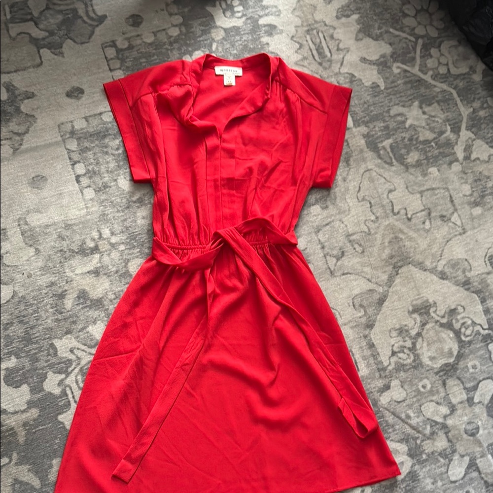 Monteau Vibrant Red Dress